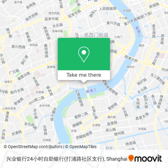 兴业银行24小时自助银行(打浦路社区支行) map