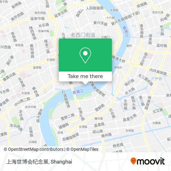 上海世博会纪念展 map