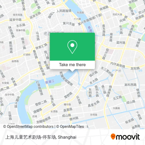 上海儿童艺术剧场-停车场 map