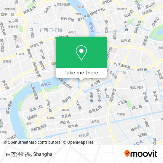 白莲泾码头 map