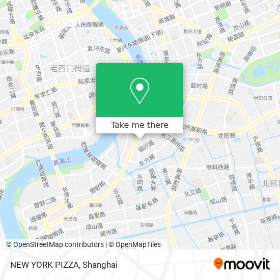 NEW YORK PIZZA map