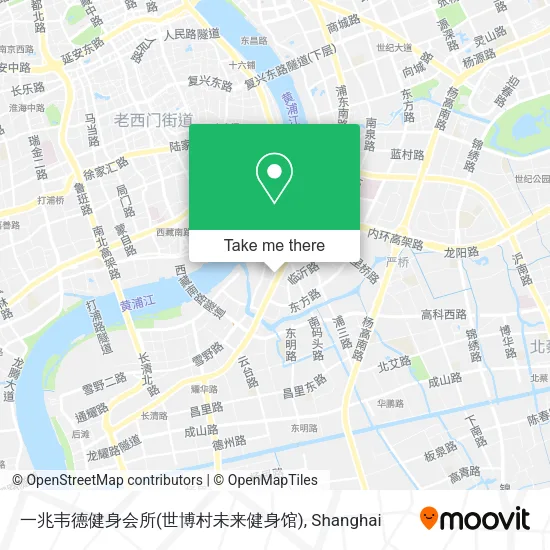 一兆韦德健身会所(世博村未来健身馆) map
