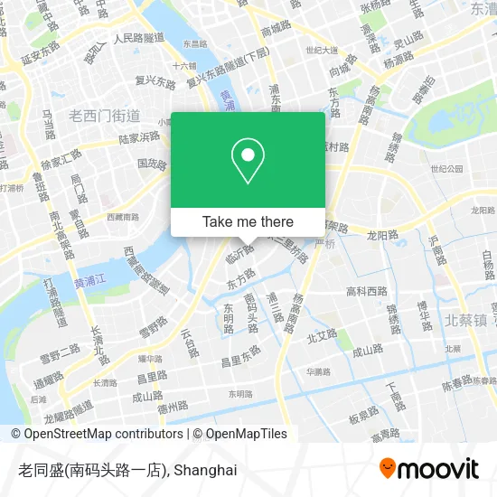 老同盛(南码头路一店) map