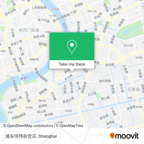 浦东伟伟杂货店 map