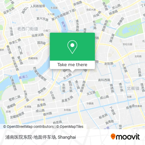 浦南医院东院-地面停车场 map