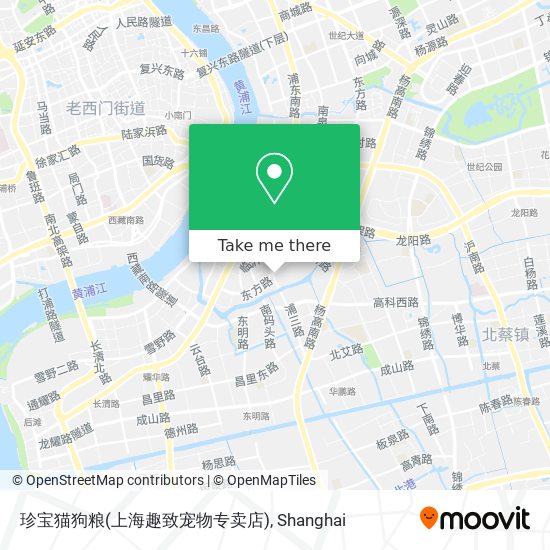 珍宝猫狗粮(上海趣致宠物专卖店) map
