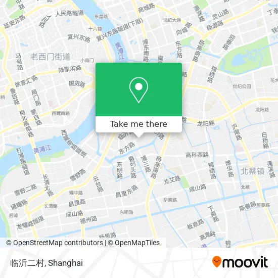 临沂二村 map