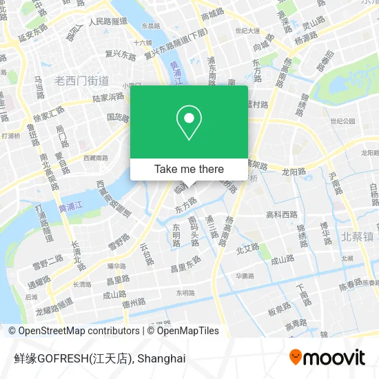 鲜缘GOFRESH(江天店) map