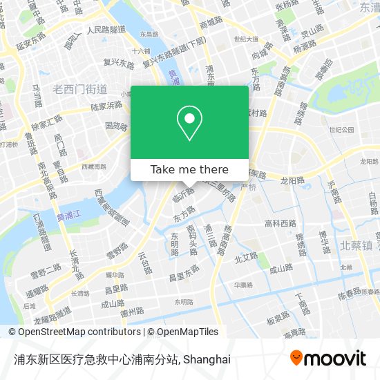 浦东新区医疗急救中心浦南分站 map