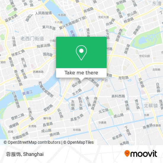 蓉服饰 map