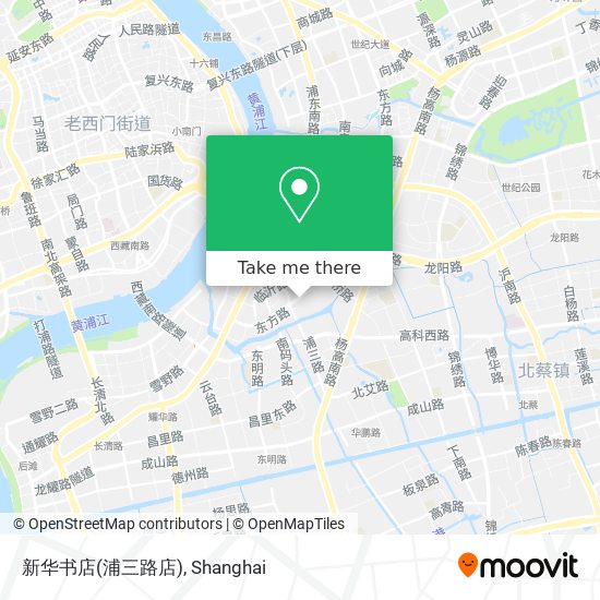 新华书店(浦三路店) map