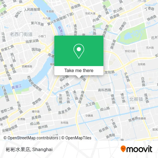 彬彬水果店 map