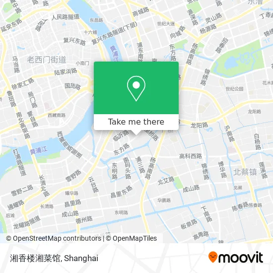 湘香楼湘菜馆 map