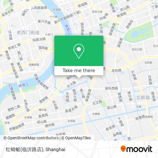 红蜻蜓(临沂路店) map