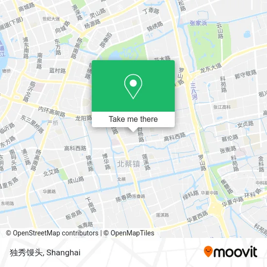 独秀馒头 map