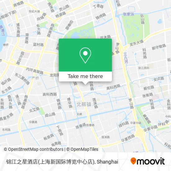 锦江之星酒店(上海新国际博览中心店) map
