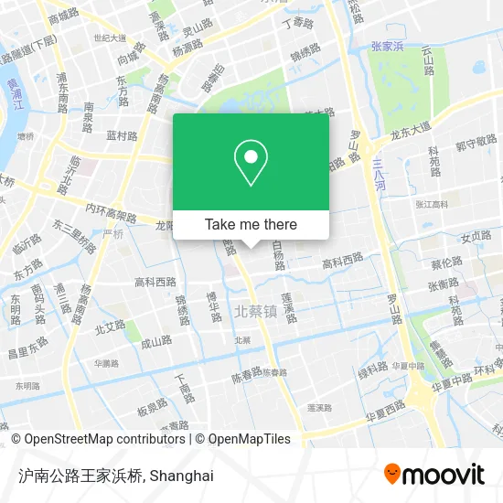 沪南公路王家浜桥 map