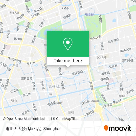 迪亚天天(芳华路店) map
