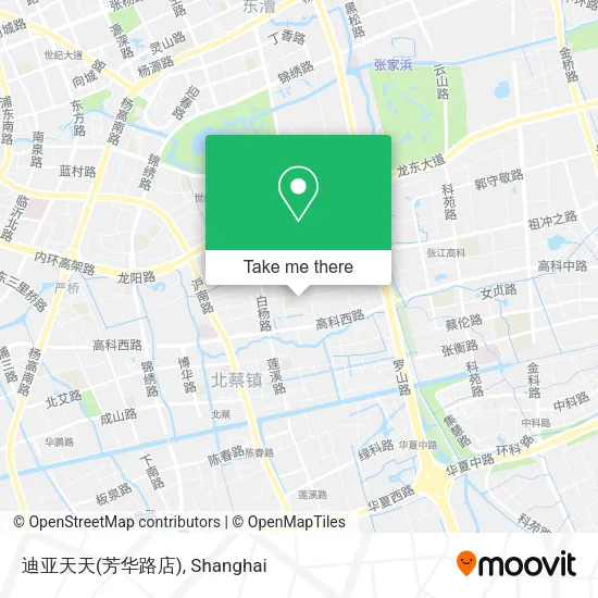 迪亚天天(芳华路店) map