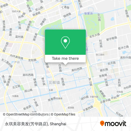 永琪美容美发(芳华路店) map