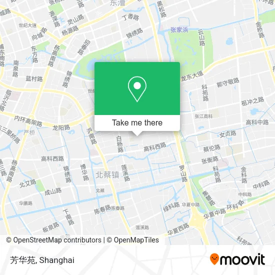 芳华苑 map