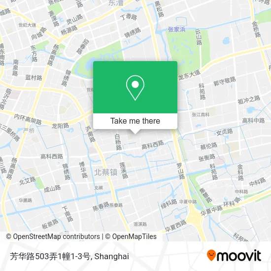 芳华路503弄1幢1-3号 map