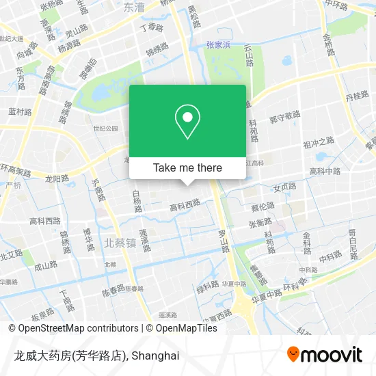 龙威大药房(芳华路店) map