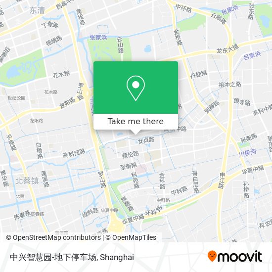 中兴智慧园-地下停车场 map