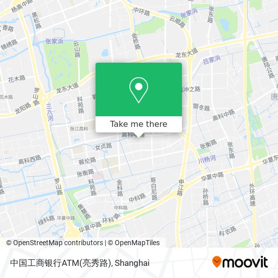 中国工商银行ATM(亮秀路) map