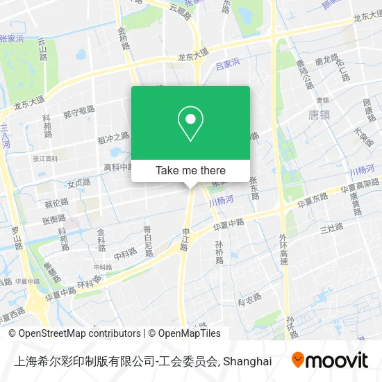 上海希尔彩印制版有限公司-工会委员会 map