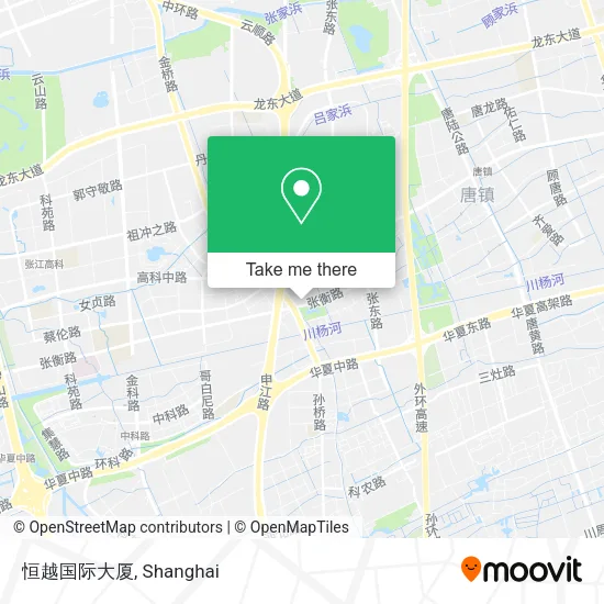 恒越国际大厦 map
