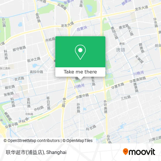 联华超市(浦益店) map