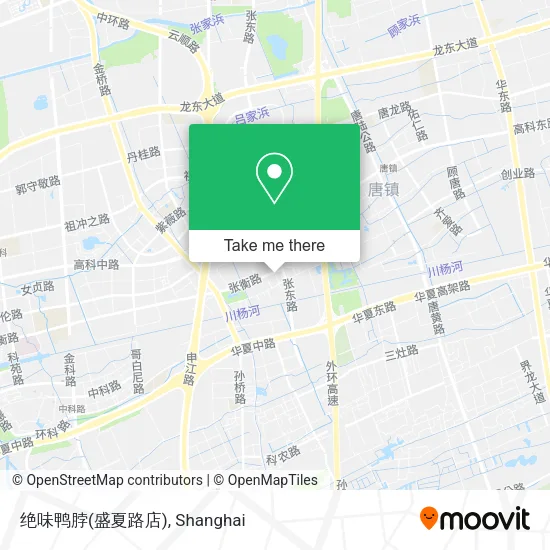 绝味鸭脖(盛夏路店) map