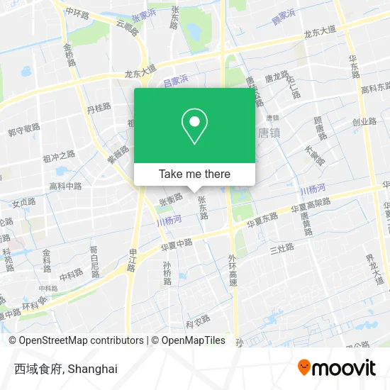 西域食府 map