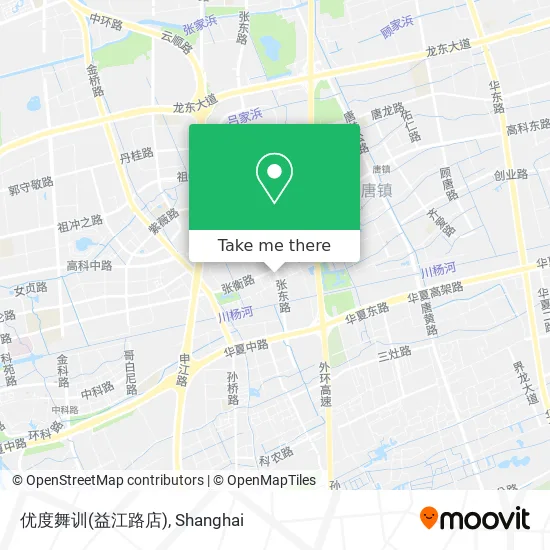 优度舞训(益江路店) map
