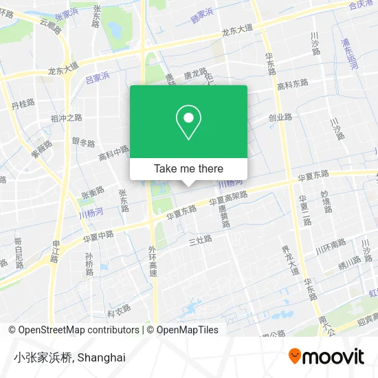 小张家浜桥 map