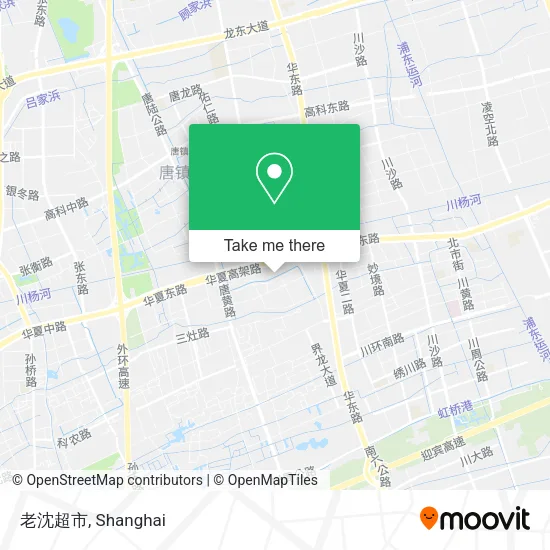 老沈超市 map