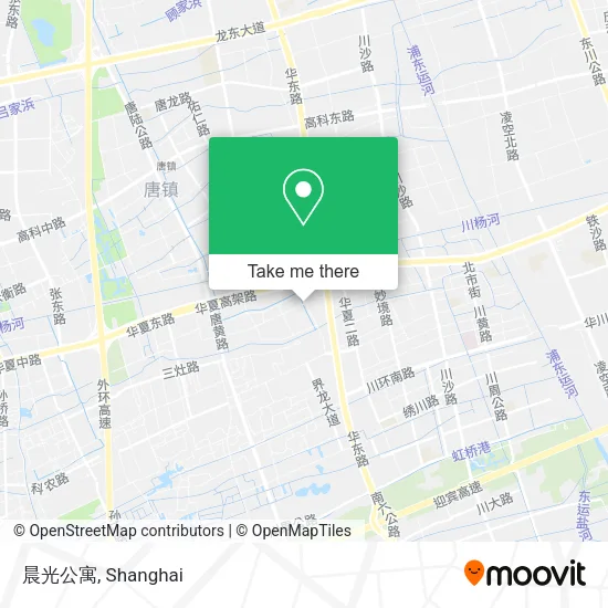 晨光公寓 map