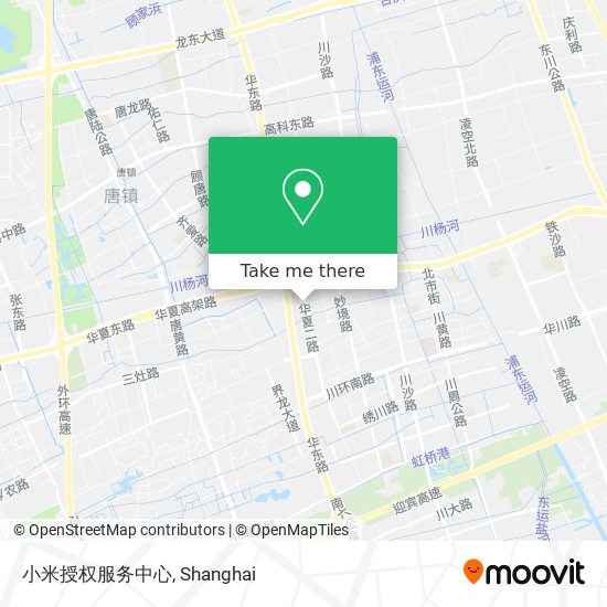 小米授权服务中心 map