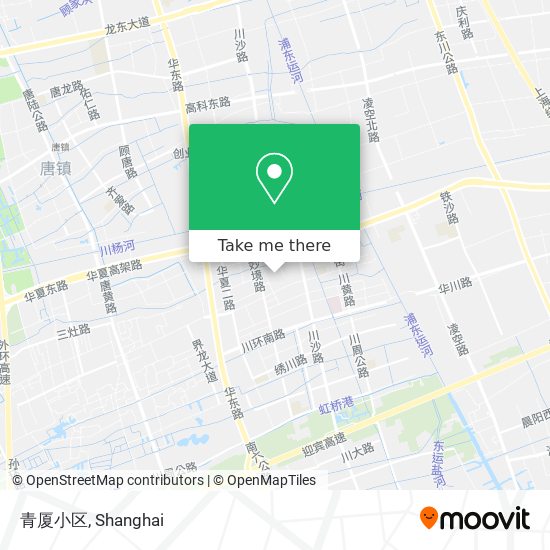 青厦小区 map