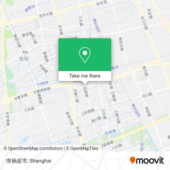 憬杨超市 map