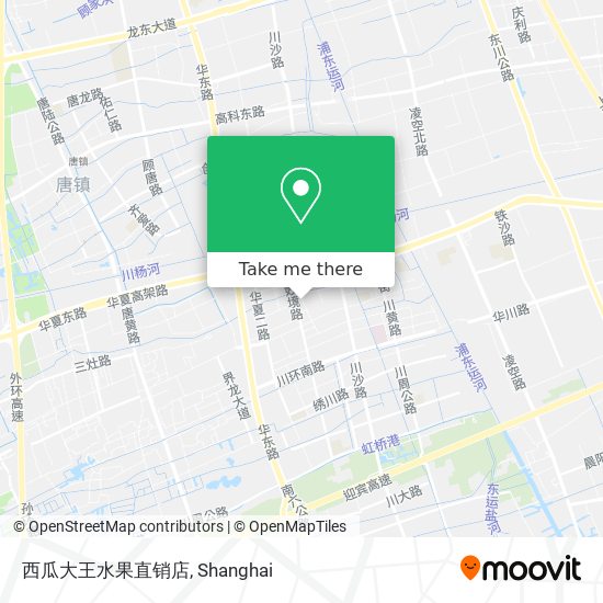 西瓜大王水果直销店 map