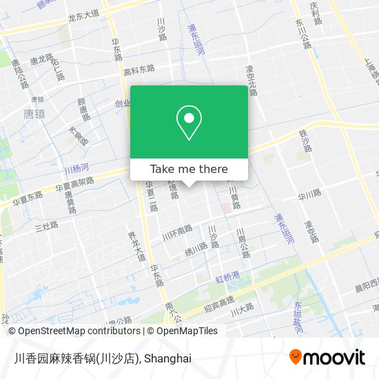 川香园麻辣香锅(川沙店) map