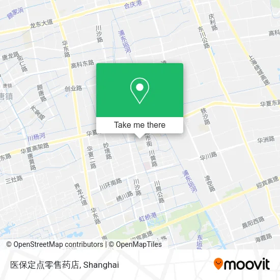 医保定点零售药店 map