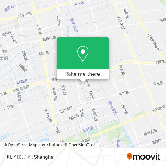 川北居民区 map