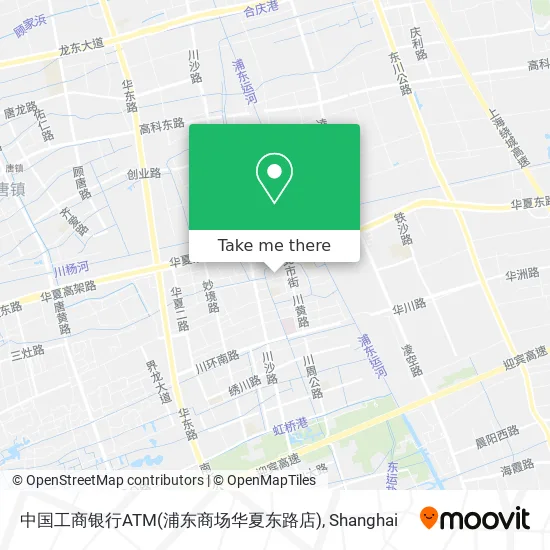 中国工商银行ATM(浦东商场华夏东路店) map