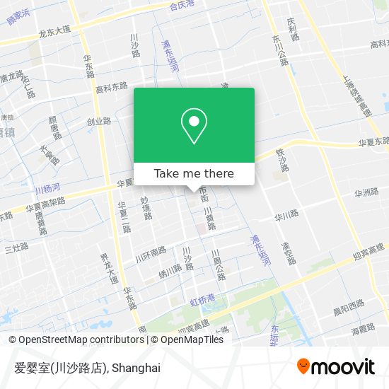 爱婴室(川沙路店) map