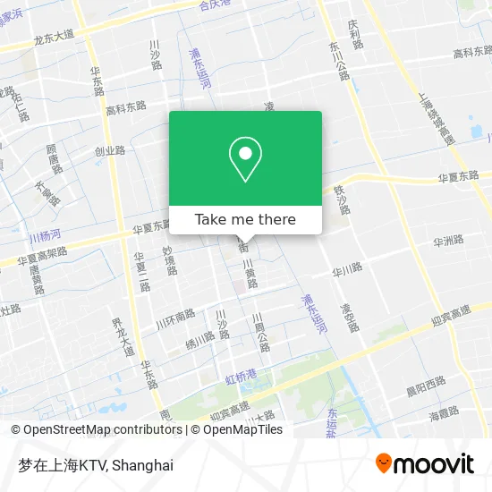梦在上海KTV map