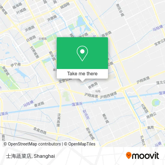 士海蔬菜店 map