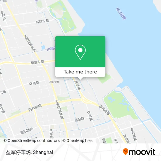 益军停车场 map